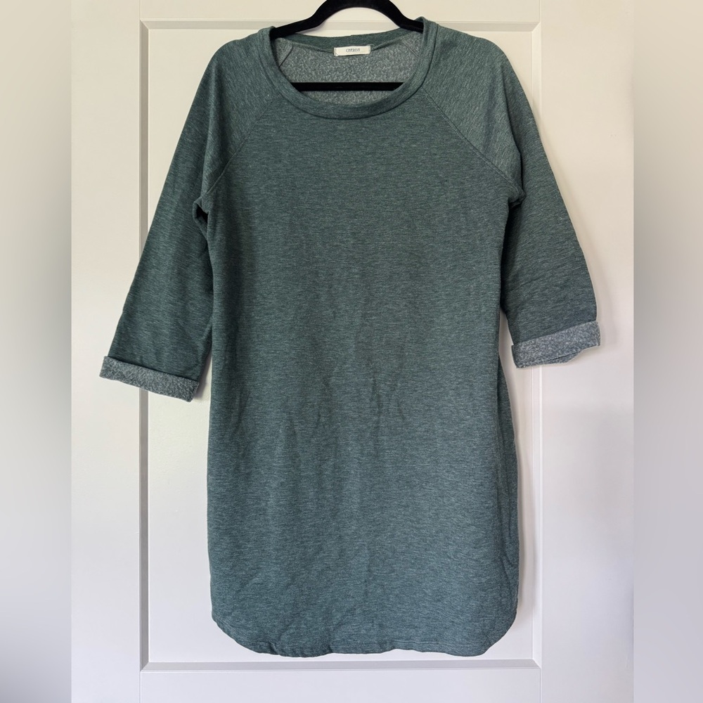 Cherish Green Sleep Dress with Pockets Approximate Size L